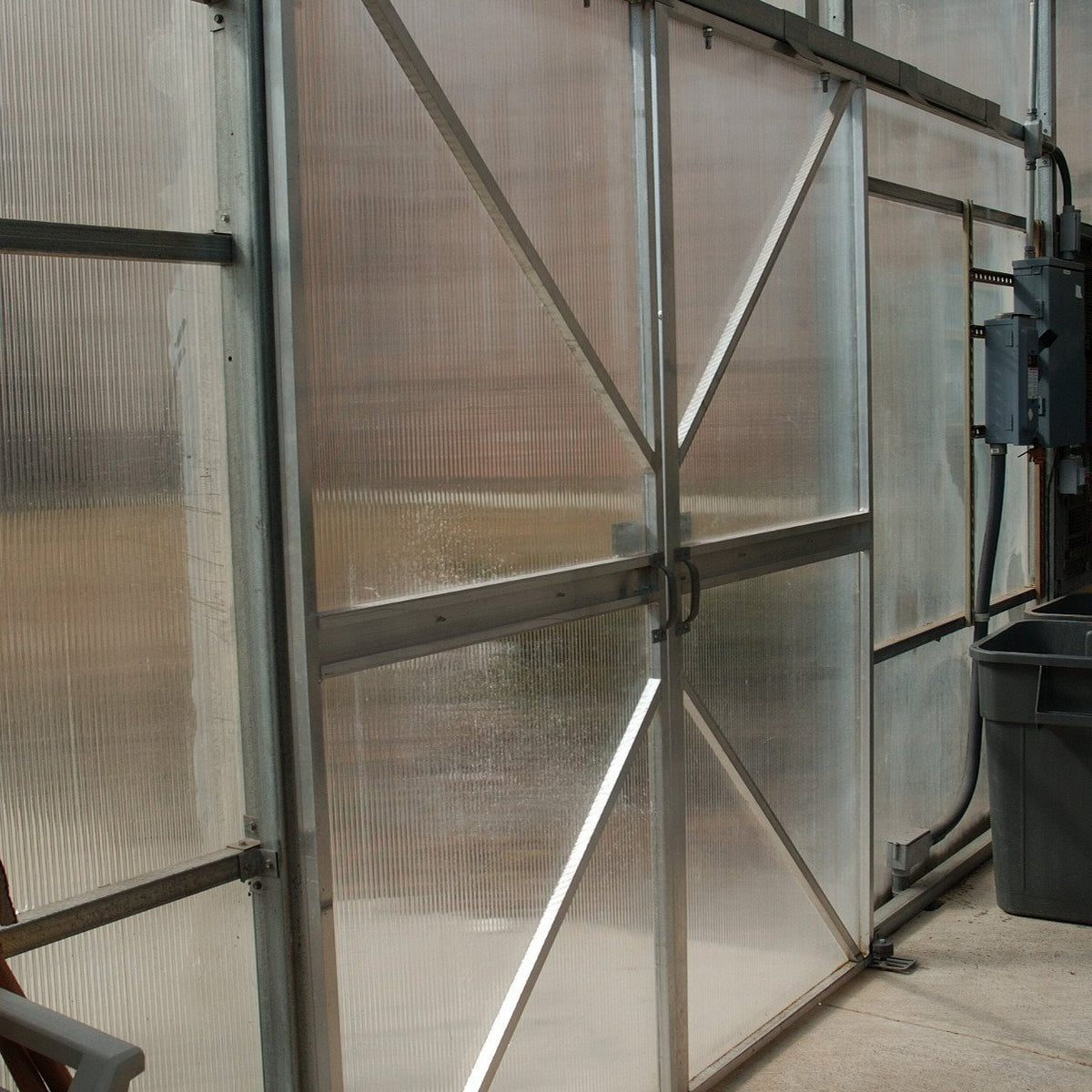 Sliding Door Track for Greenhouse doors The Greenhouse Company of